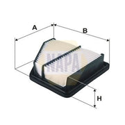NAPA Engine Air Filter fits Honda Civic VIII 2008-2011 1.4