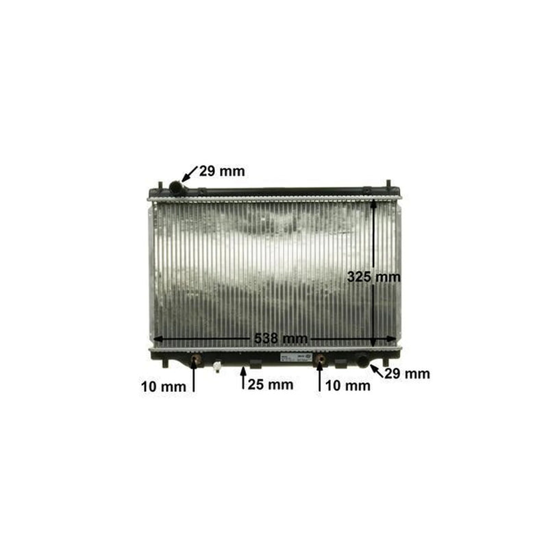 Mahle Engine Radiator fits Mazda 2 2003-2007 1.3