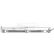 Borg & Beck Brake Hydraulic Hose Line Front Left BBH8472