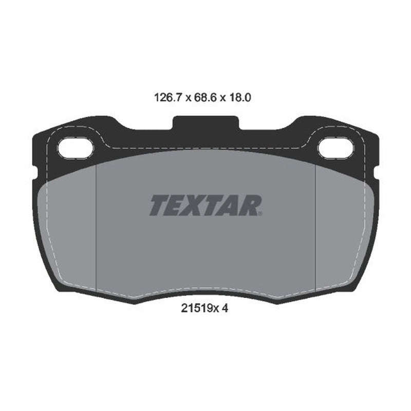 Textar Front Brake Pad Set 2151901