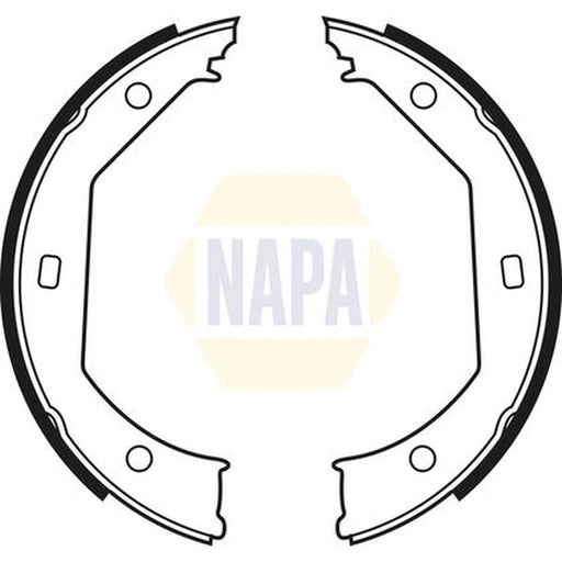 NAPA Parking Brake Shoe Set NBS5006