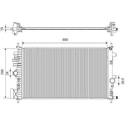 Valeo Engine Radiator 701373