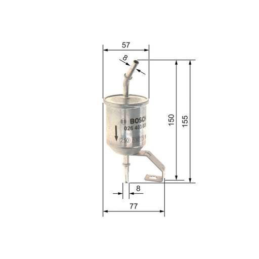 Bosch Fuel Filter Element