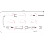 Apec Handbrake Cable Right Rear CAB1020