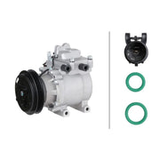 Hella Air Conditioning Compressor fits Hyundai Coupe II 2001-2009 2.0