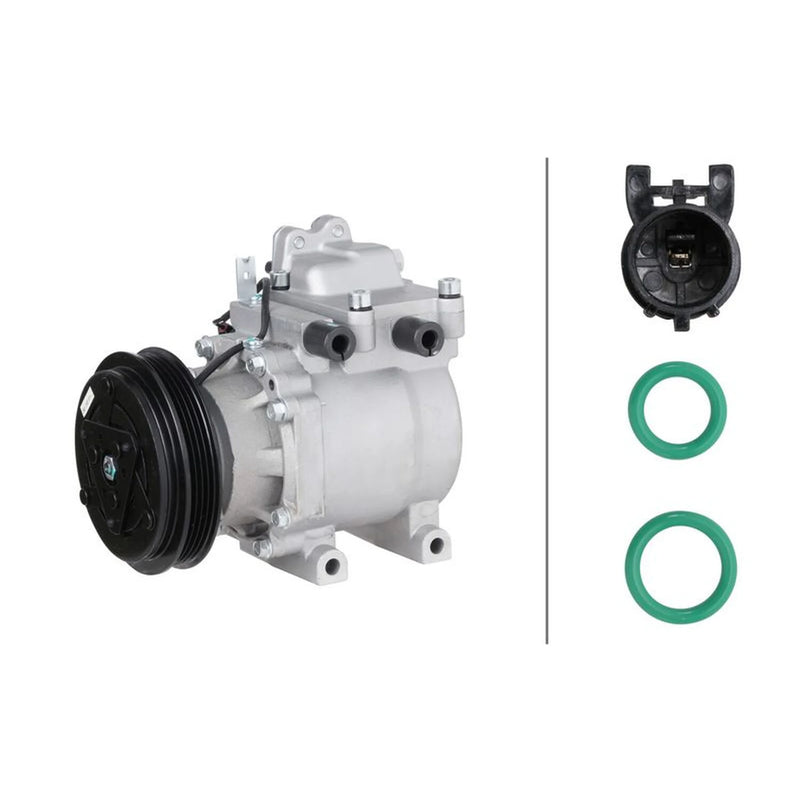 Hella Air Conditioning Compressor fits Hyundai Coupe II 2001-2009 2.0