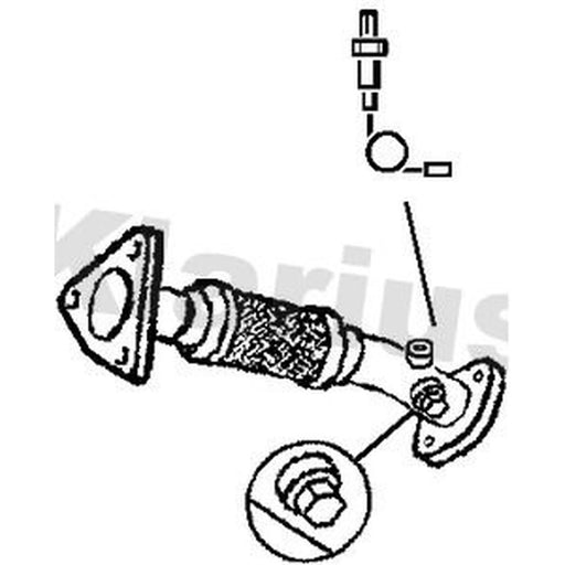 Klarius Exhaust Pipe OD 301844