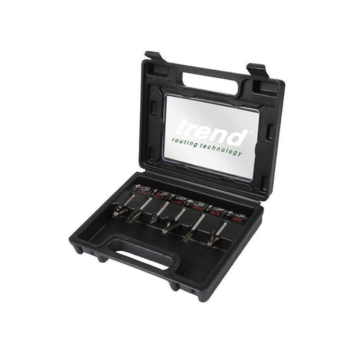 Trend 1/4in TCT Router Cutter Set, 6 Piece Trend - Dynamic Drive