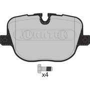Juratek Rear Brake Pad Set fits Land Rover Range Rover 2009-2012 4.4 5.0