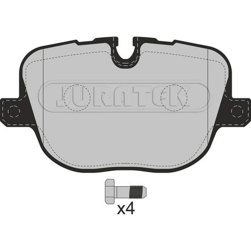 Juratek Rear Brake Pad Set fits Land Rover Range Rover 2009-2012 4.4 5.0