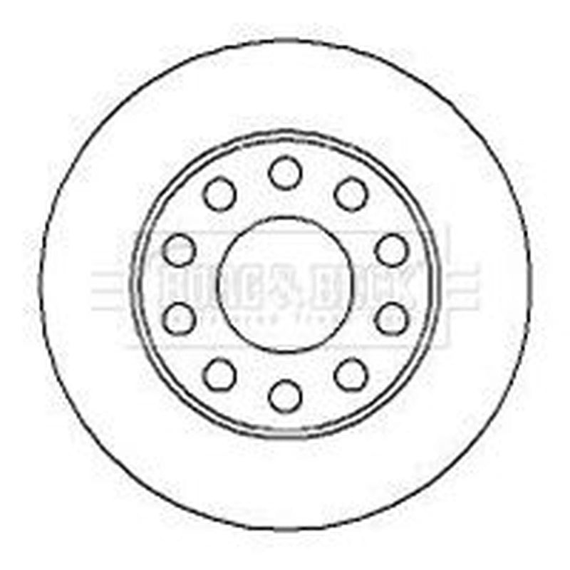 Borg & Beck Front & Rear Brake Discs & Pads fits Audi A4 B6 2000-2005