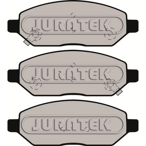 Juratek Front Brake Pad Set fits Opel Karl 2015-2019 1.0