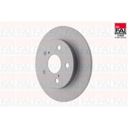 FAI Front & Rear Brake Discs & Pads fits Toyota Auris 2006-2012 1.8