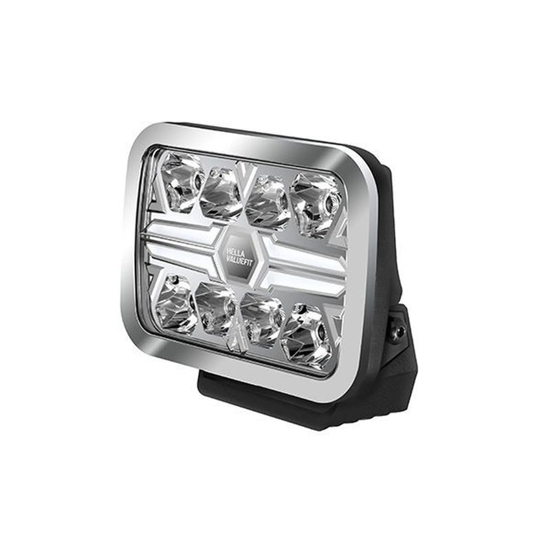 Hella Spotlight Vf Blade Aux. Chrome 9 Rec W/A Por25Up frontal sided 1FJ 357