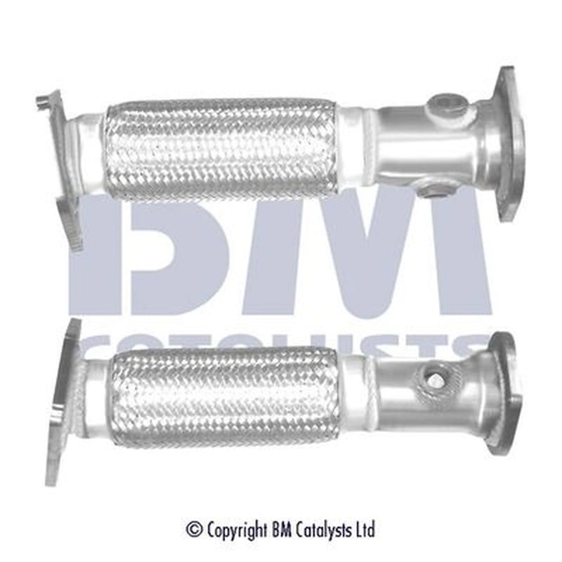 BM Catalysts Exhaust Pipe OD fits Renault Laguna III 2007-2015 2.0