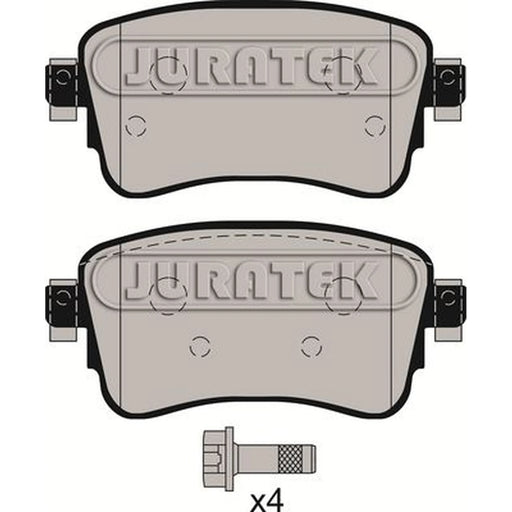 Juratek Rear Brake Pad Set fits Citroën Dispatch III 2016-2025 1.5 1.6 2.0