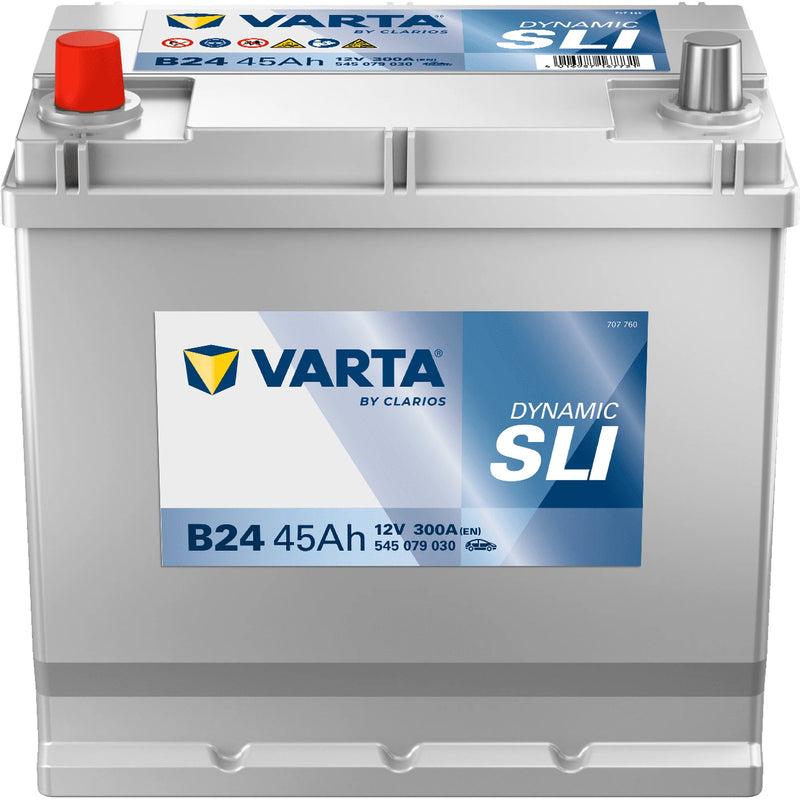VARTA Dynamic SLI Car Battery B24 45Ah 12V