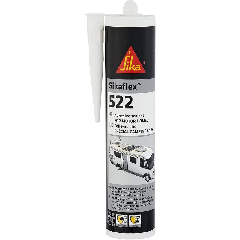 3x Sika Sikaflex 522 512 Caravan Sealer Sealant WHITE Bonding 310ml Motorhome Sika  - Dynamic Drive