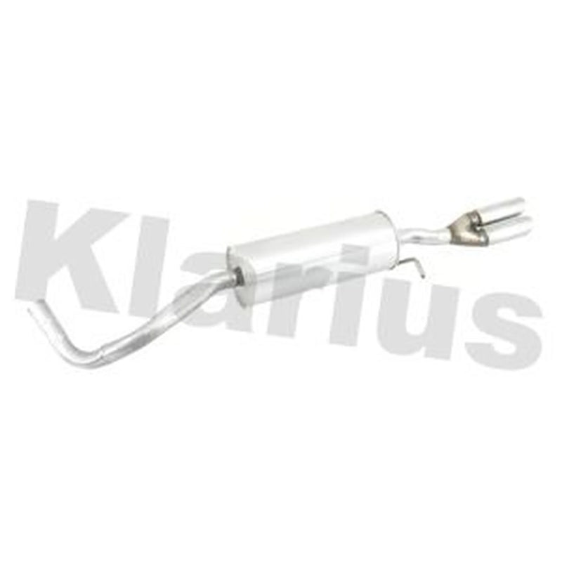 Klarius Box With Tail Pipe Rear fits Seat Ibiza St 2010-2015 1.6