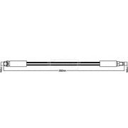 Borg & Beck Brake Hydraulic Hose Line Rear Right BBH8434