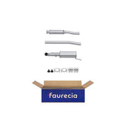 Hella Middle Silencer fits Renault 19 1988-1995 1.4