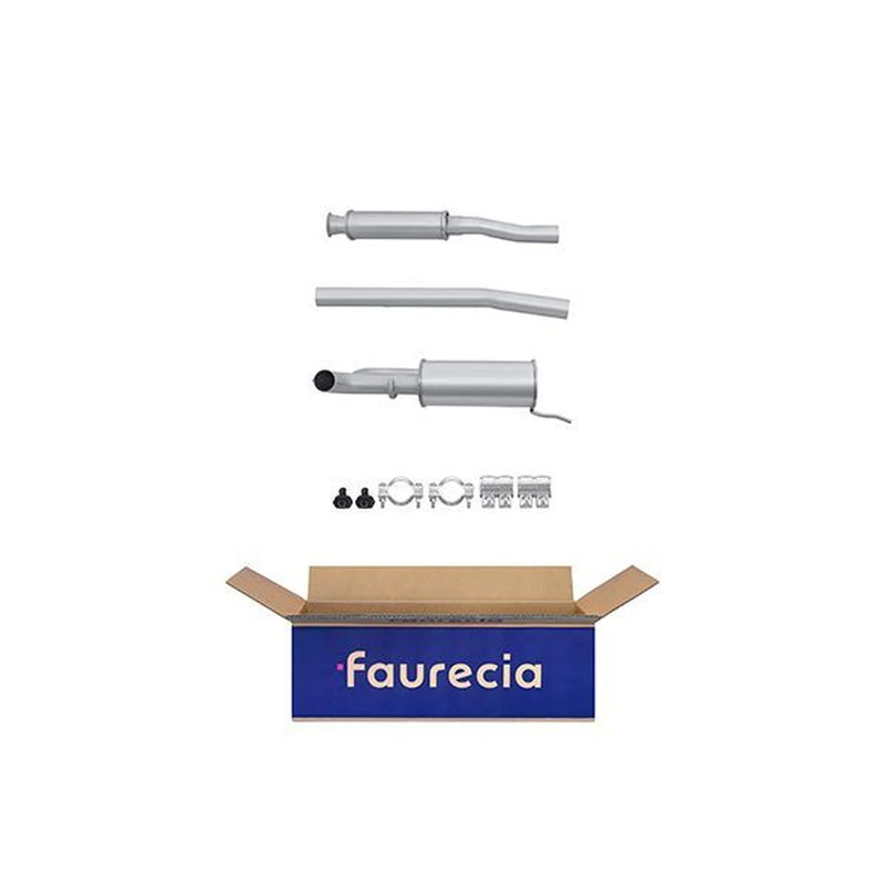 Hella Middle Silencer fits Renault 19 1988-1995 1.4