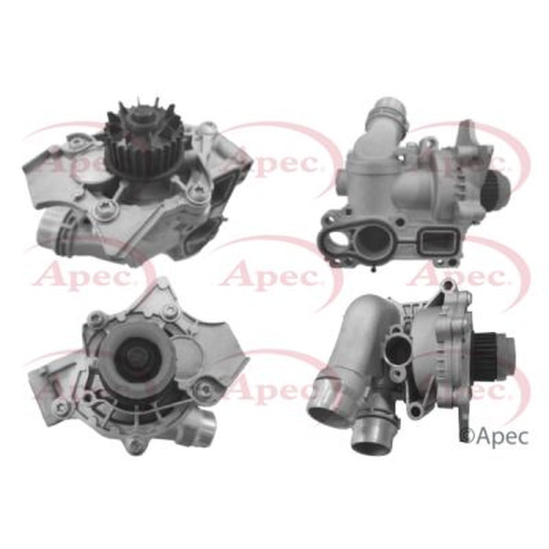Apec Engine Cooling Water Pump fits Audi A3 2006-2013 1.8
