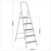 Sealey Step Ladder 5-Tread Aluminium - BS EN 131 ASL5 Sealey - Dynamic Drive