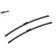 Bosch Aerotwin Wiper Blade Set 600mm + 600mm — A351S fits VW Amarok 2010-2022