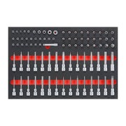 Teng Tools 1/4", 3/8" & 1/2" Socket Set FOAM4X4 85 Pieces Teng Tools - Dynamic Drive
