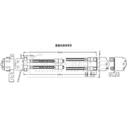 Borg & Beck Brake Hydraulic Hose Line inner BBH8995