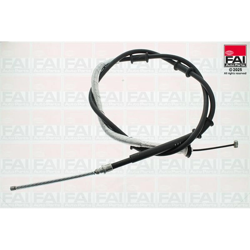 FAI Handbrake Cable Left Rear fits Fiat Doblo Cargo 2010-2023 1.3 1.4 1.6 2.0