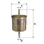 NAPA Fuel Filter Element fits Volvo C70 I 2000-2005 2.0 2.4