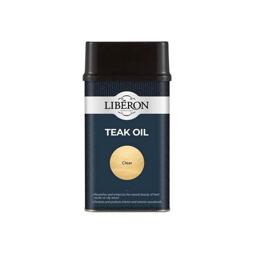 Liberon Teak Oil with UV Filters 500ml Liberon - Dynamic Drive