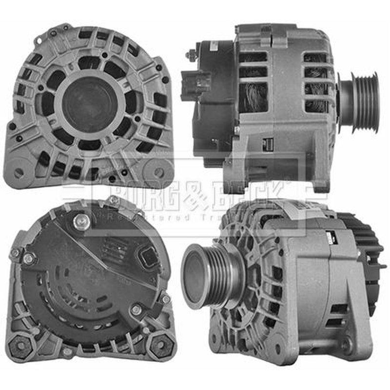 Borg & Beck Car Alternator 12V fits Dacia Logan 2005-2012 1.5
