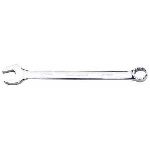 Carlyle Hand Tools Jumbo Combination Spanner - Metric Spanner - 27 mm Caryle Tools - Dynamic Drive