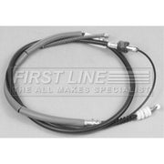 First Line Handbrake Cable Left Rear fits Opel Frontera A 1992-1998 2.3 2.4