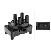 Hella Ignition Coil Pack fits Ford C-Max 2007-2010 1.6