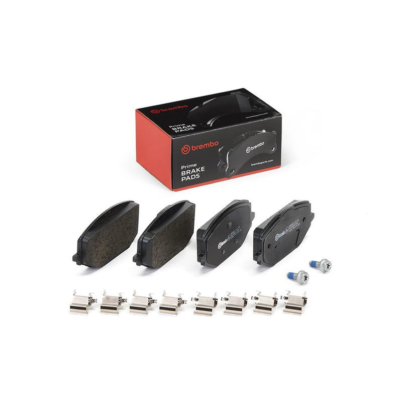 Brembo 4 x Front Brake Pad Set fits Citroën Berlingo 2018-2019 1.2 1.5 1.6
