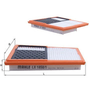 Mahle Engine Air Filter Left LX 1850/1