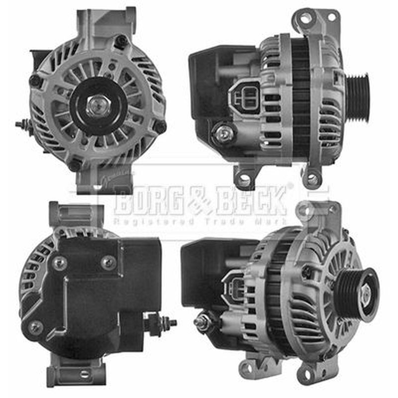 Borg & Beck Car Alternator 12V fits Mazda 6 2002-2007 1.8 2.0 2.3