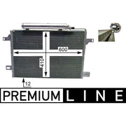 Mahle Air Conditioning Condenser AC 369 000P
