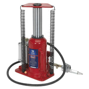 Sealey Air Operated Bottle Jack 18 Tonne YAJ18S Sealey - Dynamic Drive