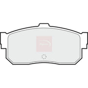 Apec Rear Brake Pad Set fits Nissan Almera 2000-2006 1.5 1.8 2.2