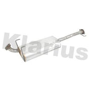 Klarius Box With Centre Pipe Centre fits Toyota Land Cruiser Colorado 1995-2002