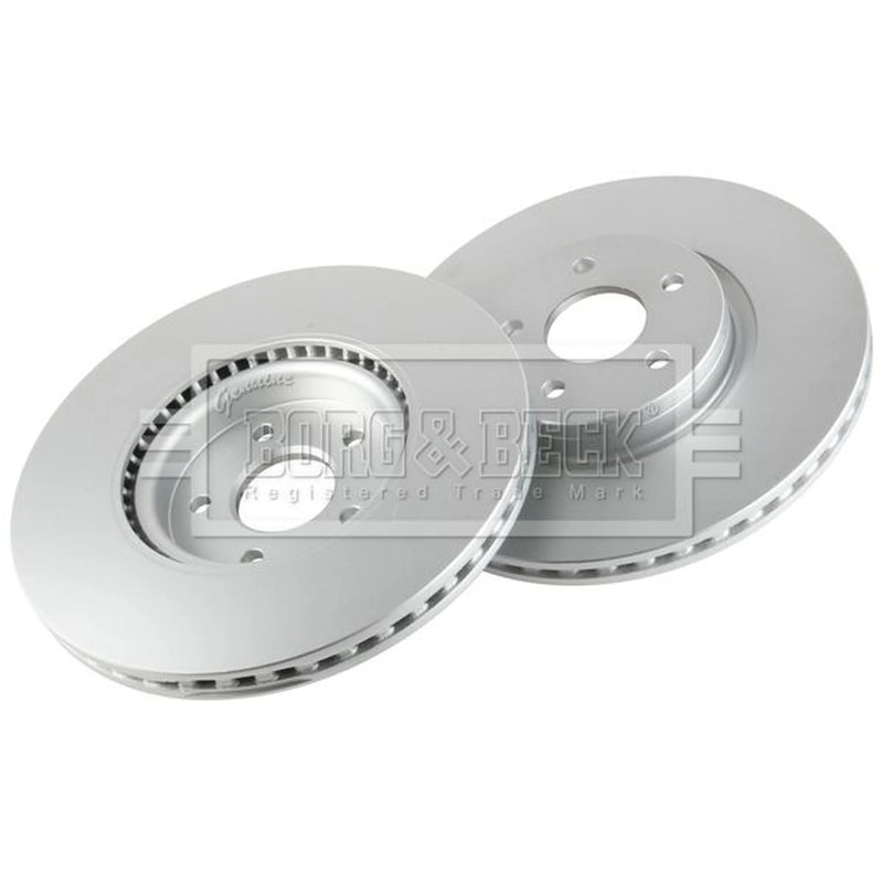 Borg & Beck Front & Rear Brake Discs & Pads fits Ford Focus III 2012-2017 2.0