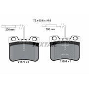 Textar Front Brake Pad Set 2117902