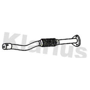 Klarius Exhaust Pipe OD fits Alfa Romeo Mito 2008-2010 1.3