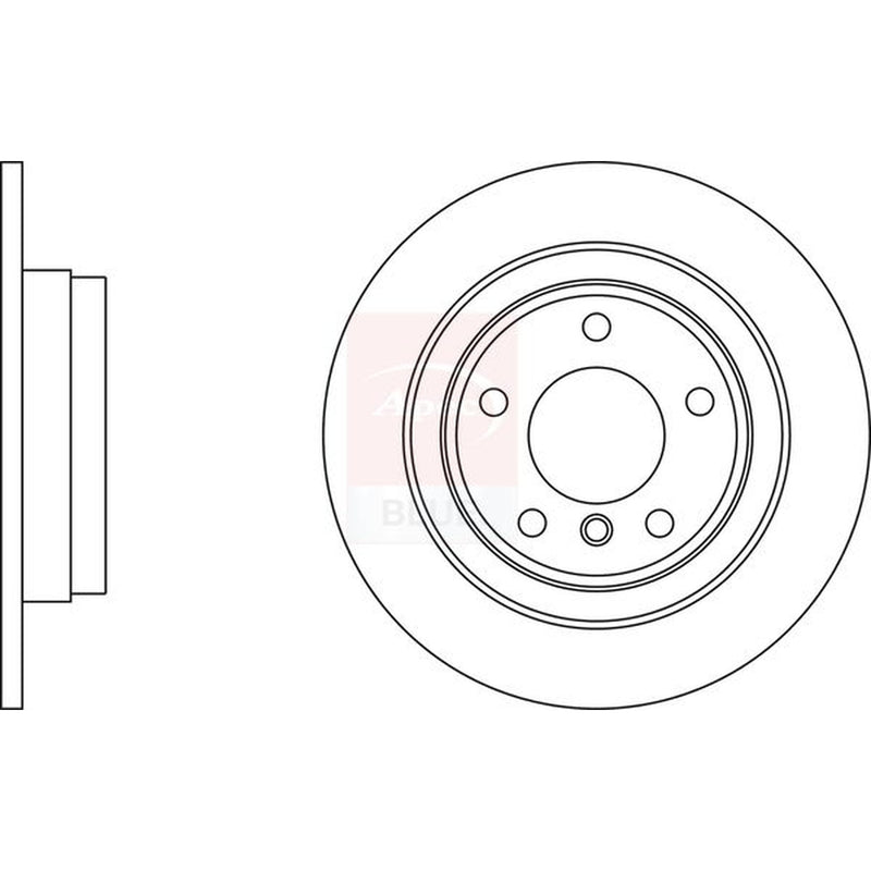 Apec Front & Rear Brake Discs & Pads fits BMW 1 Sports Hatch 2011-2019