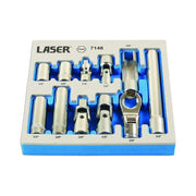 Laser Master Socket Set 13mm 11pc 7148 Laser - Dynamic Drive